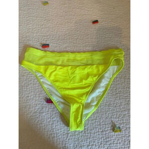 dippin daisy neon yellow bikini swim bottoms 3x NEW